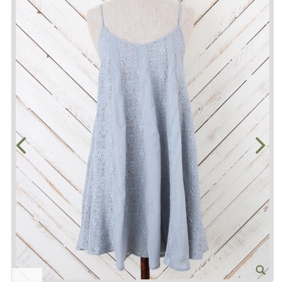 Altar'd State Dresses & Skirts - Baby blue mini dress